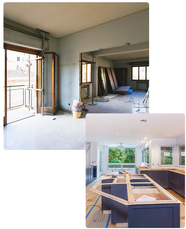 Modernisation des espaces par modifications structurelles
